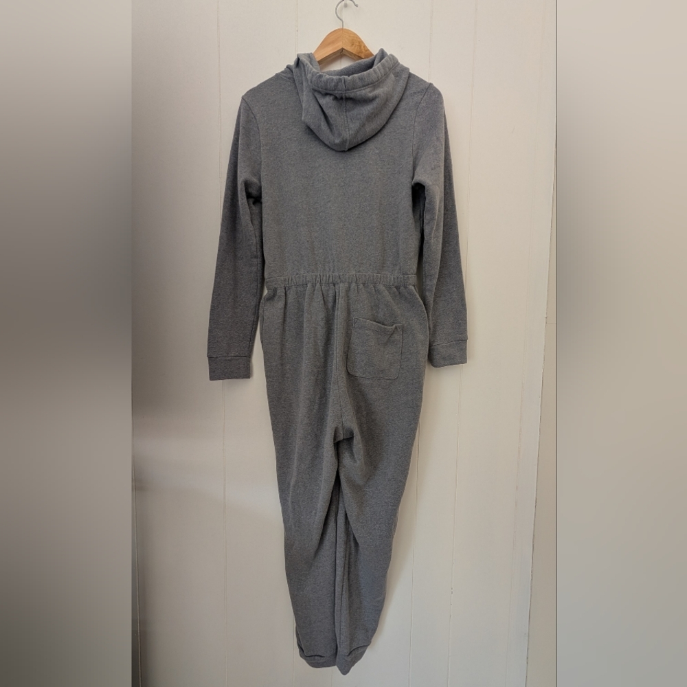 Old Navy Gray Hooded Jumpsuit - Picture 3 of 6